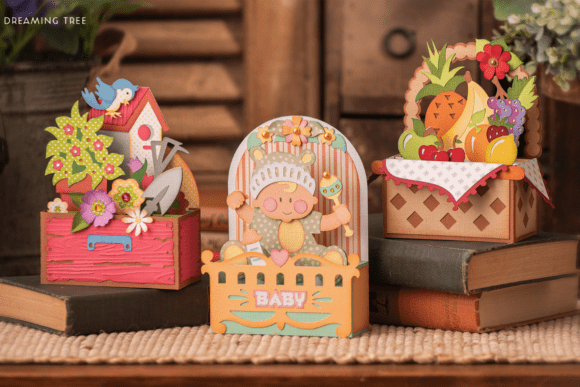 Bodacious Box Cards SVG Bundle: 3D SVG Pop-Up Cards For Kids
