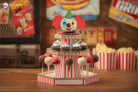 Carnival Confections Stand SVG: 3D SVG for Birthdays