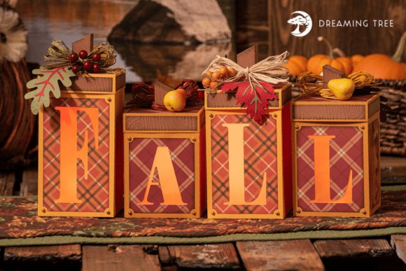 Fall Centerpiece Light Up SVG – A 3D Autumn Design for Creative Sellers