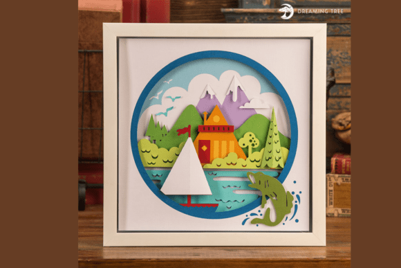 Father s Day Paper Sculpture SVG: A 3D SVG Review for Publishers