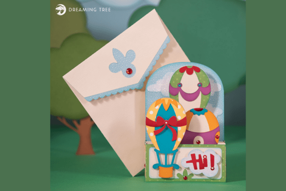 Flying High Box Card SVG: A Whimsical Design Asset for Local Business Branding