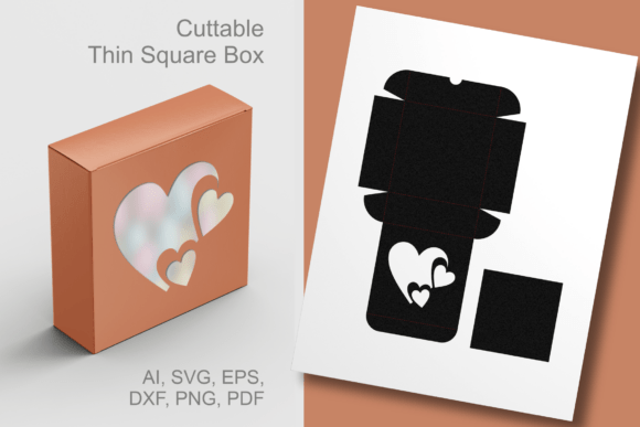Heart N Hearts 1 Square Box Template SVG Review for Real Projects