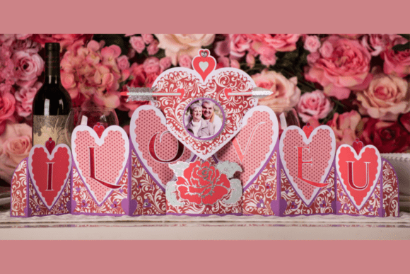 I Love You Banner SVG: A Designer’s Take on Valentine S Day 3D SVG Assets