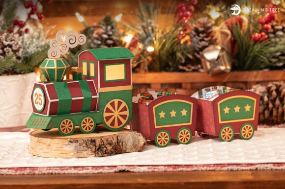 Jingle Bell Express SVG: A 3D SVG Christmas Asset Review