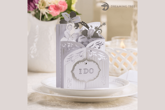 Lily Cascade Card SVG Review: A Design for Timeless Embroidery Projects