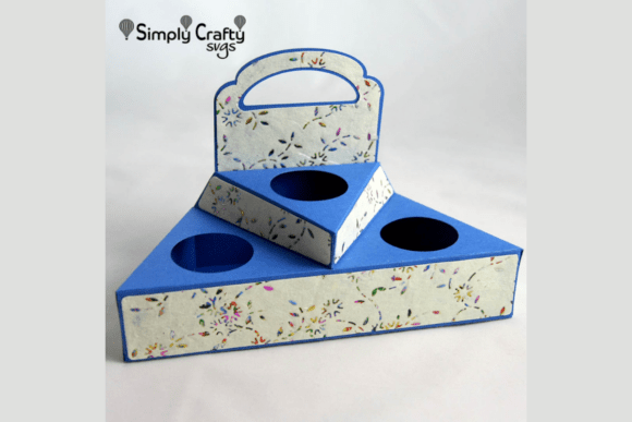 Triangles K-Cup Holder SVG – A 3D Design for Creative Objects